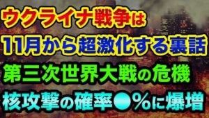 第三次世界大戦の危機かもしれません。ウクライナ戦争は11月から激化する超ヤバい裏話。民間軍事会社の裏話がヤバすぎる【 日経平均 都市伝説 日経新聞 滅亡 歴史 核使用 食糧危機 大阪カジノ 】