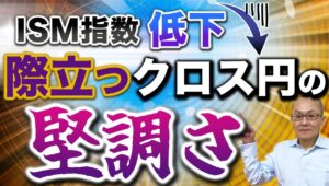 【2024年6月4日】ISM指数低下  際立つクロス円の堅調さ　波及経路はいつも通り　金利低下⇒リスクセンチメントの改善⇒変動率の低下⇒クロス円の堅調推移　この１週間の変化もまとめます