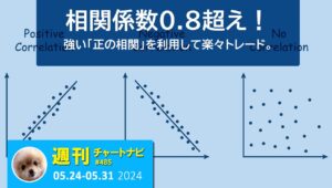 これを使わない手はない！最強の「正の相関」を持つ通貨ペア。/週ナビ485