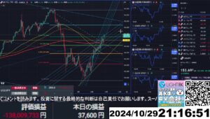 【FX生配信】破産がみえてきたわ（JOTS求人）