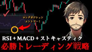 勝率99%が出ると話題になったRSI + MACD + ストキャスティクス必勝トレード法