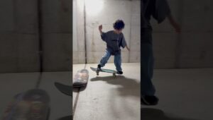 9歳オーリー2時間で激変🤔#skatebord #skateboarding #skate #sk8 #スケートボード #スケボー #スケボー男子