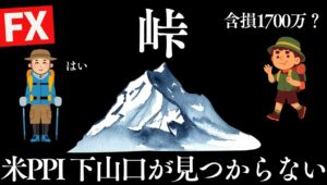 含損1700万円で地獄の米PPI生産者物価指数　今夜も峠　もう無理ですこのドル高円安。　【FXライブ】7/16 21:00〜