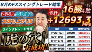 2025年9月8日からのスイングトレードの振り返り