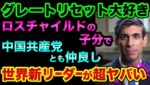 グレートリセット大好きな「世界の新リーダー」が誕生しました。ダボス会議のメンバーで中国とも仲良しで妻の会社がヤバすぎる【 日経平均 都市伝説 グレートリセット スナク首相 中国経済 】
