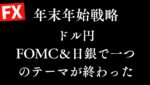 【FX】年末年始に向けて！１５５円を超えて上昇するドル円！今後の考察＆先週の反省会