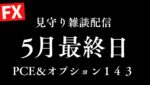 【FX】最終日につかまってます。ドル円反発まち、今日は見守り雑談配信になるかもしれません。5/30 21:00
