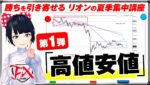 [FX]開幕！この夏確実に勝ちを引き寄せるリオンの集中講座スタート！第1弾「高値安値」7/29XAUUSDトレード