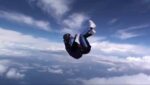 Skydiving@HAWAII　first time freefly 初めてのフリーフライ。落ちてるようにしか見えない。